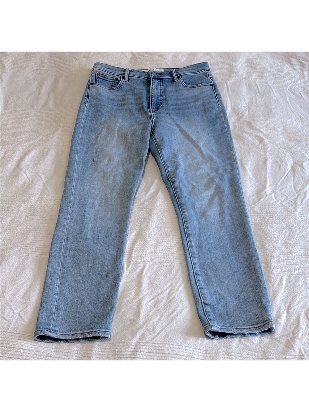 Aritzia Denim Forum Light Blue Lola High Rise Skinny Jeans Size 29